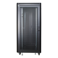 LOGON RSL32U81BL rack cabinet 32U Freestanding rack Black