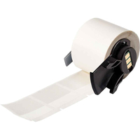 Brady PTL-32-427 printer label Transparent, White Self-adhesive printer label