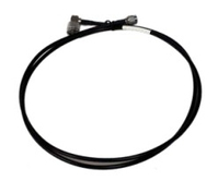 Zebra 1.7m RF LMR 240 coaxial cable Black