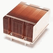 Supermicro SNK-P0018 koelsysteem voor computers Processor Koelplaat/radiatoren Oranje, Roestvrijstaal