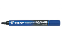 Pilot SCA-100-L Permanent-Marker Rundspitze Blau