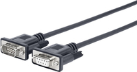 Vivolink PRORS1.5 Serien-Kabel Schwarz 1,5 m D-sub 9 pin