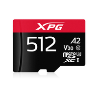 XPG AUSDX512GUI3XPGA2-R mémoire flash 512 Go MicroSDXC UHS-I Classe 10