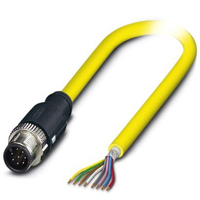 Phoenix Contact 1406073 kábel érzékelőhöz és működtető szervhez 2 M Sárga