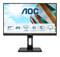 AOC P2 27P2Q LED display 68,6 cm (27") 1920 x 1080 px Full HD Czarny