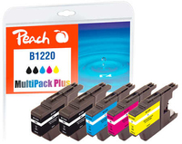 Peach 320220 Kompatibel Schwarz, Cyan, Magenta, Gelb 5 Stück(e)