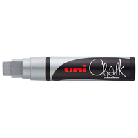 Uni-Ball ChalkGlass PWE-17K krijtstift Beitel Zilver 1 stuk(s)