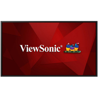 Viewsonic CDE5520 Signage-Display Digital Signage Flachbildschirm 139,7 cm (55") IPS 400 cd/m² 4K Ultra HD Schwarz Eingebauter Prozessor Android 8.0