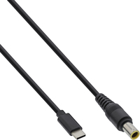 InLine 26672 electriciteitssnoer Zwart 2 m USB C EIAJ-02 (4.0 mm, 1.7 mm)