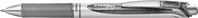 Pentel Energel BL77 Gris Stylo à bille rétractable avec clip 1 pièce(s)