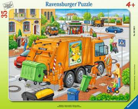Ravensburger Kinderpuzzle - Müllabfuhr