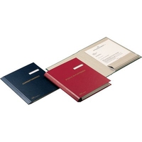 Fraschini Document Folder 601 Finta pelle Blu 340 x 240 mm