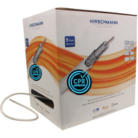 Hirschmann KOKA 799 Eca coax-kabel 250 m Wit