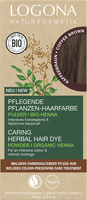 LOGONA Pflanzen-Haarfarbe kaffeebraun 100 g