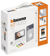 bticino 364932 Video-Zugangssystem 12,7 cm (5 Zoll) Aluminium, Weiß