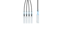 Panduit PHQ4SFP2A2MBL InfiniBand/fibre optic cable 2 m QSFP28 4x SFP28 DAC Zwart