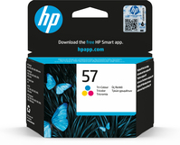 HP 57 originele drie-kleuren inktcartridge