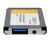 StarTech.com 1-poorts verzonken gemonteerde ExpressCard SuperSpeed USB 3.0 kaartadapter met UASP-ondersteuning