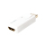 LogiLink CV0100 adattatore per inversione del genere dei cavi DisplayPort HDMI Bianco