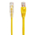 Black Box C6APC28-YL-01 networking cable Yellow 0.3 m Cat6a U/UTP (UTP)