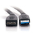 C2G 81685 câble USB 3 m USB 3.2 Gen 1 (3.1 Gen 1) USB A Micro-USB B Noir