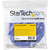 StarTech.com 25ft Hook and Loop Roll - Cut-to-Size Reusable Cable Ties - Bulk Industrial Wire Fastener Tape /Adjustable Fabric Wraps Blue / Resuable Self Gripping Cable Manageme...