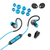 JLab Fit Sport 3 Headset Vezeték nélküli Fülre akasztható, Hallójárati, Nyakpánt Micro-USB Bluetooth Fekete, Kék