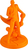 Polymaker PA02023 materiale di stampa 3D Acido polilattico (PLA) Arancione 1 kg