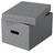Esselte Aufbewahrungsbox Home M Mittel 3 Stueck Weiss Storage box Rectangular Cardboard Grey