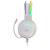 Mars Gaming MHRGBW, Auriculares Chroma RGB Flow, Micrófono Profesional, Sonido Espacial, Blanco