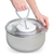 Zyliss Easy Spin 2 Salatschleuder Weiß Knopf