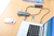 Manhattan USB-C dock/hub met kaartlezer, poorten (7): Ethernet, HDMI, USB-A (3×) en USB-C (2×), met Power Delivery (PD) 100 W - vereist een externe USB-C-lader (niet inbegrepen)...