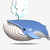 Eugy Blue Whale 3D-Puzzle Tiere