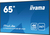 iiyama LH6541UHS-B1AG signage display 163,8 cm (64.5") LCD 500 cd/m² 4K Ultra HD Czarny 24/7