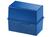 Karteikasten Han Box A7 blau, mit Schnappverschluss