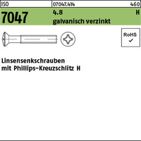 ISO 7047 4.8 M 2,5 x 5 -H galv. verzinkt gal Zn VE=S