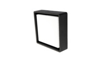 SGLIGHTING 605251 FRAME SQUARE 6W ZWART 3000K FA