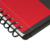 Oxford International B5 Polypropylen doppelspiralgebundenes Meetingbook, kariert 5 mm, 80 Blatt, grau, SCRIBZEE® kompatibel