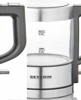 Mini-Glas-Wasserkocher 0,5L,1100W WK 3472 eds-geb/sw