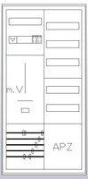 Komplett-Schrank EFH/3Pkt. 1Z 1V 1APZ sHS/ZSK S27ZA610