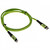Cavo dati 2in1 USB tipo C a Lightning, nylon, 1 m, verde-nero