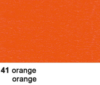 URSUS Tonzeichenpapier 50x70cm 2232241 130g, orange