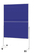 MAGNETOPLAN Moderatorentafel Filz blau 2111303 klappbar 1200x1500mm