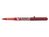 Pilot VBall Liquid Ink Rollerball Pen 0.5mm Tip 0.3mm Line Red (Pack 12)
