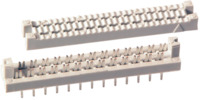 Leiterplattensteckverbinder, 40-polig, RM 2.54 mm, gerade, grau, 22040.1