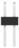 Stiftleiste, 4-polig, RM 2.54 mm, abgewinkelt, schwarz, 5-103330-2