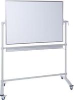 Dahle Hordozható fehér tábla Whiteboard BASIC (Sz x Ma) 1200 mm x 1800 mm Fehér lakkozott Forgatható, Mindkét oldala használható, Lerakóval, Tekercskészlettel