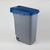 Mülltonne 85 Liter mit Deckel 420 x 570 x 760 mm Kunststoff blau