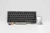 Keyboard BL Silver French Einbau Tastatur