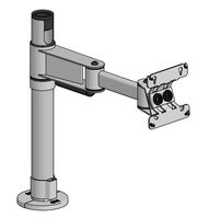 SpacePole Arc VESA 75/100 Mount with 300mm Elbow Arm Zestawy montazowe